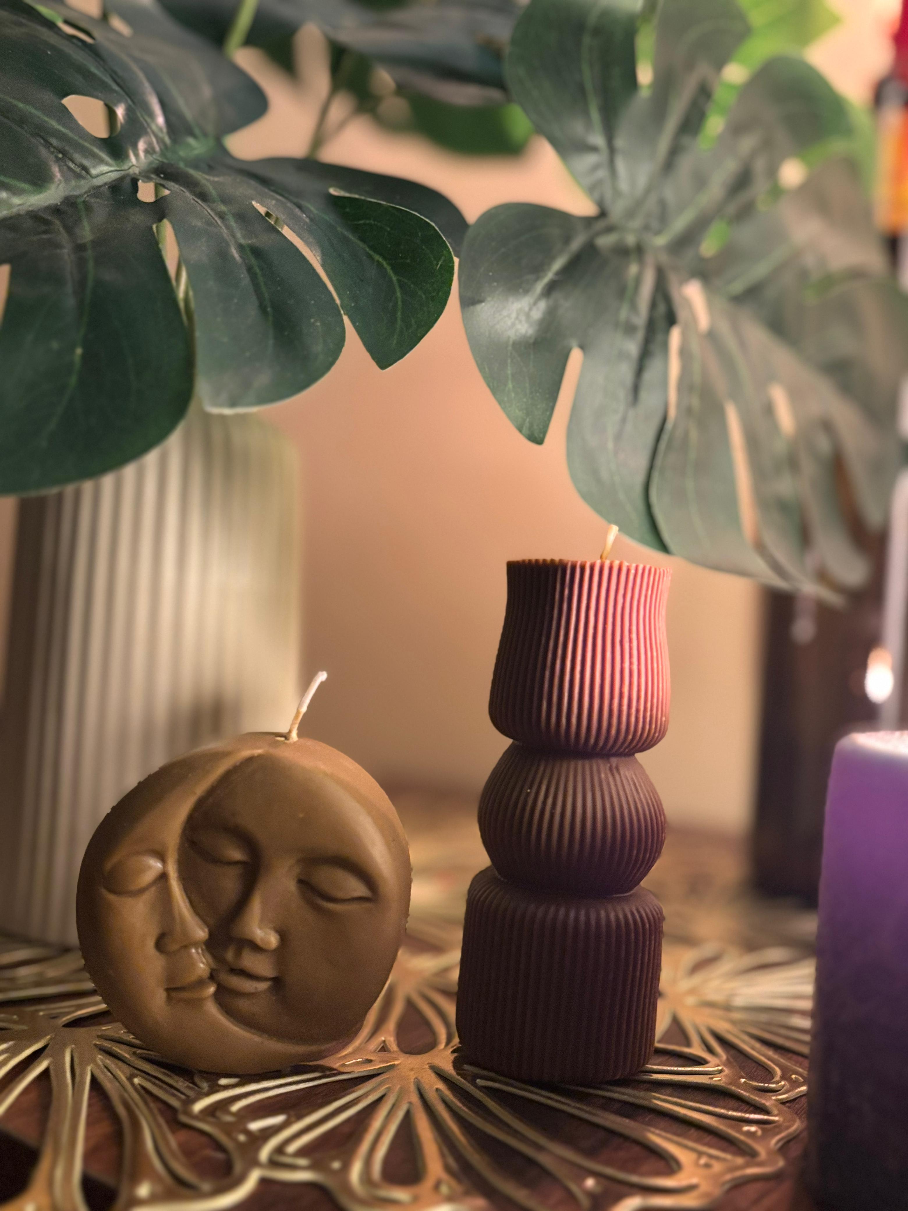 Lunar Moon Candle